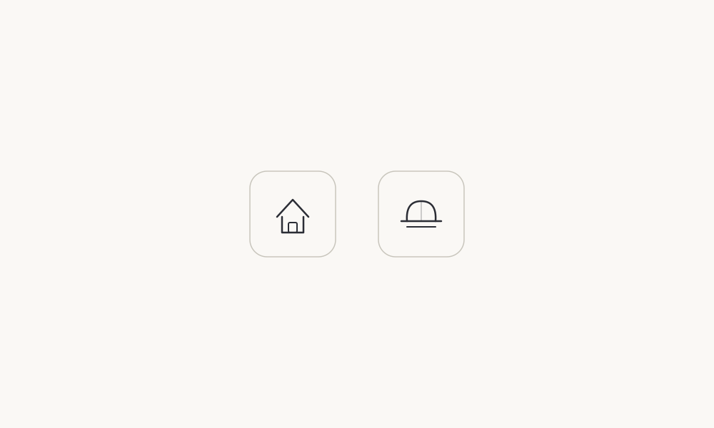 Homeowner and contractor protection icons